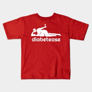 diabetease - real men have curves Kids T-Shirt